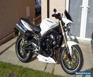 08 TRIUMPH STREET TRIPLE 20k MILES FSH MANY EXTRAS GREAT BIKE! 99p START NO RSV! for Sale