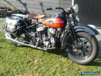 1943 Harley Davidson WLC "De Luxe" rebuilt in Collector condition