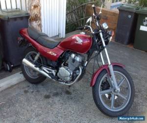 Motorcycle 1999 Honda CB250 Nighthawk Red LAMS Approved Motorbike Motorcycle Ladies for Sale