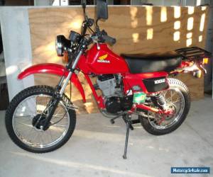 Honda xl 100s 1985 for Sale