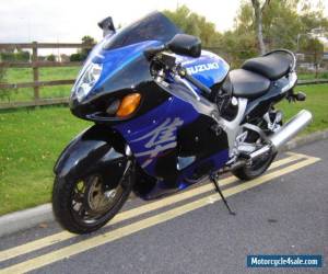 Motorcycle 2004 04 REG SUZUKI GSX1300 HAYABUSA BLUE/BLACK ONLY 10K MILES EXCELLENT COND for Sale