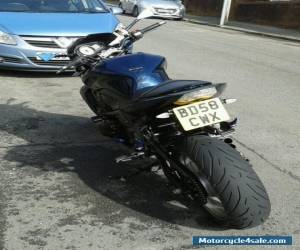 Motorcycle 2009 KAWASAKI ZR 750 L8F BLUE for Sale