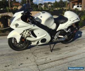 Suzuki GSXR1300R Hayabusa in White for Sale