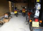 BARN FIND !! 2 1980 SUZUKI X5'S, ONE WITH 7,800 MILES! 1980 CB100, ALL START for Sale