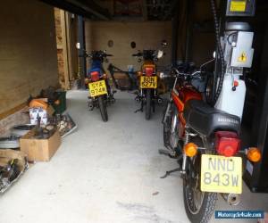 Motorcycle BARN FIND !! 2 1980 SUZUKI X5'S, ONE WITH 7,800 MILES! 1980 CB100, ALL START for Sale