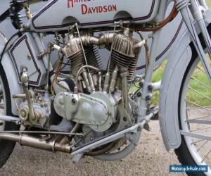 Motorcycle Harley Davidson 1000CC Year 1917 with sidecar in perfect restored condition  for Sale