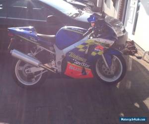 Motorcycle Suzuki GSXR600 2002 TELEFONICA MOVISTAR  FSH Less than 4820 genuine miles mint  for Sale