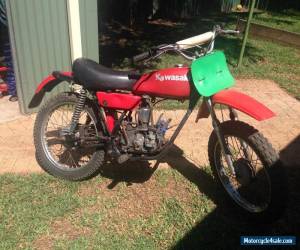 Motorcycle Kawasaki G4TR Trail Bike for Sale