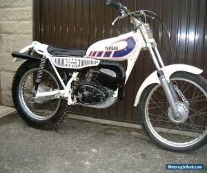 yamaha ty250 trials bike