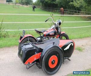 Motorcycle Harley Davidson WLA 1943 with precision sidecar (we ship worldwide)  for Sale
