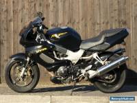 1997 black Honda VTR1000f Firestorm VTR alarm Scottoiler hugger Datatag v-twin