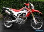 2014 HONDA CRF 250 L-D RED for Sale