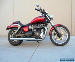 Motorcycle 2011 Triumph Speedmaster cruiser 900cc twin cylinder. for Sale