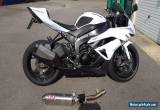 2009 KAWASAKI ZX6R WHITE for Sale