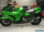 2012 Zx14r Kawasaki  Slightly Modified Special Edition Golden Blazed Green ABS. for Sale