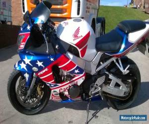 Motorcycle 2002 HONDA CBR 900 RR WHITE/BLUE COLIN EDWARDS EDITION for Sale