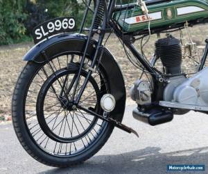 Motorcycle BSA 557cc H2 1922 with UK registration SL9969  in super restored condition  for Sale