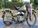 Harley WLA 750cc Year 1942 ex Second world war bike perfect for reeenactment  for Sale