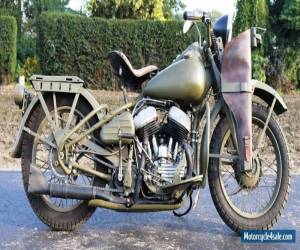 Motorcycle Harley WLA 750cc Year 1942 ex Second world war bike perfect for reeenactment  for Sale