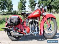 Indian Sport Scout 750cc 1939 with the original Dutch registration papers 