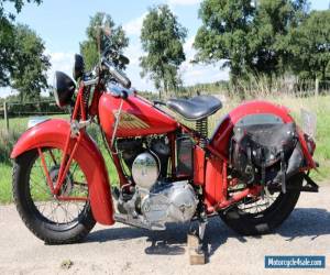 Motorcycle Indian Sport Scout 750cc 1939 with the original Dutch registration papers  for Sale