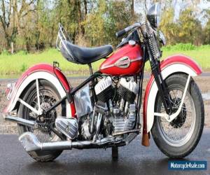 Motorcycle Harley Davidson 1945 U1200 very rare production year super winterproject  for Sale