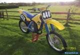  Suzuki RM 125 1989  EVO MOTORCROSS for Sale