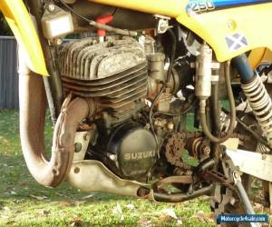 Motorcycle 1980 SUZUKI PE 250 T + spares, Vinduro.  for Sale