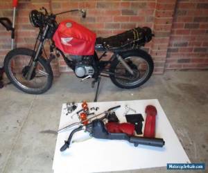 Motorcycle Honda 100xl + Brand New Exhaust System Bargain!!!! for Sale