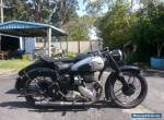 bsa 1949 motorbike M21  Sidecar outfit for Sale