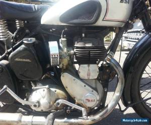 Motorcycle bsa 1949 motorbike M21  Sidecar outfit for Sale