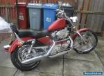 2000 HARLEY-DAVIDSON XL883C SPORTSTER RED for Sale