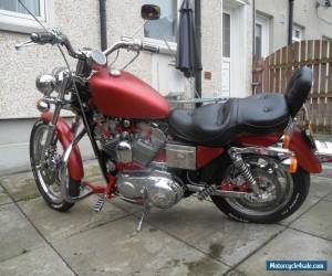 Motorcycle 2000 HARLEY-DAVIDSON XL883C SPORTSTER RED for Sale