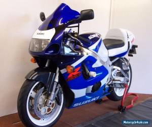 Motorcycle 1999 SUZUKI GSXR 750X SRAD  WHITE/BLUE for Sale