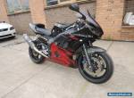 YAMAHA YZF R6 LIMITED EDITION 2003 MODEL BLACK RED FLAMES LOW KMS 600 SPRTS ZX6R for Sale