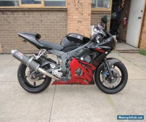 Motorcycle YAMAHA YZF R6 LIMITED EDITION 2003 MODEL BLACK RED FLAMES LOW KMS 600 SPRTS ZX6R for Sale