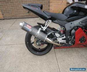 Motorcycle YAMAHA YZF R6 LIMITED EDITION 2003 MODEL BLACK RED FLAMES LOW KMS 600 SPRTS ZX6R for Sale