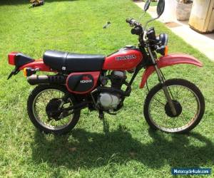 Motorcycle honda XL100S for Sale