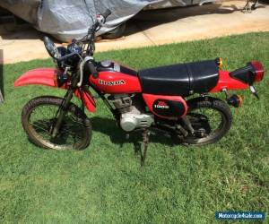 Motorcycle honda XL100S for Sale