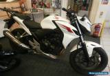 2013 HONDA CB 500 F-A WHITE for Sale