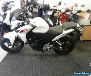 Motorcycle 2013 HONDA CB 500 F-A WHITE for Sale