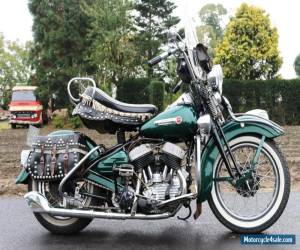 Motorcycle Harley Davidson WL750 from 1948 in Full dresser style oh what a beauty  for Sale