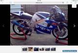 SUZUKI  GSXR 600 BLUE/WHITE for Sale