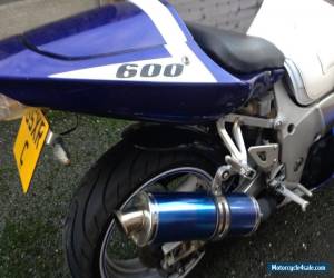 Motorcycle SUZUKI  GSXR 600 BLUE/WHITE for Sale