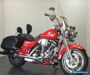 Motorcycle 07HARLEY DAVIDSON FLHRSE3 CVO ROAD KING SCREAMIN EAGLE 110'' MANY EXTRAS!! for Sale