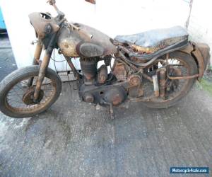 Motorcycle BSA M21 Spares or Repair Project Restoration Barn Find for Sale