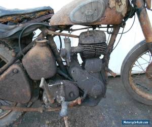 Motorcycle BSA M21 Spares or Repair Project Restoration Barn Find for Sale