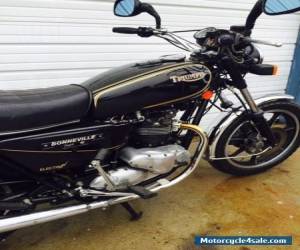 Motorcycle 1982 Triumph Bonneville for Sale