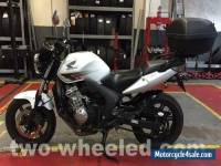 2010 HONDA CBF 600 N-A WHITE