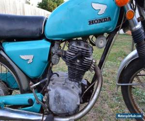 Motorcycle Honda CB125S - early 1970's - Rare Vintage Collectable Classic - Project for Sale